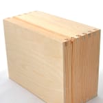 Handmade wooden gift box