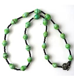 Handmade Posh Green Necklace
