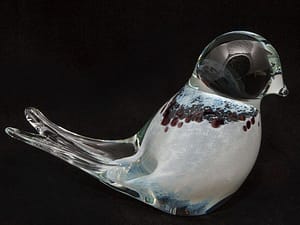 White Glass Bird