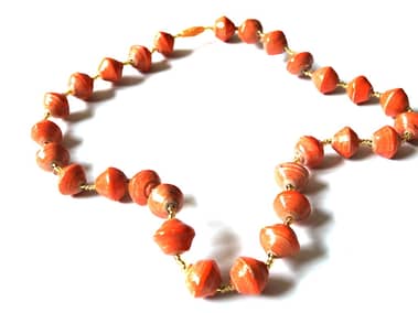 Bewitching Orange Necklace