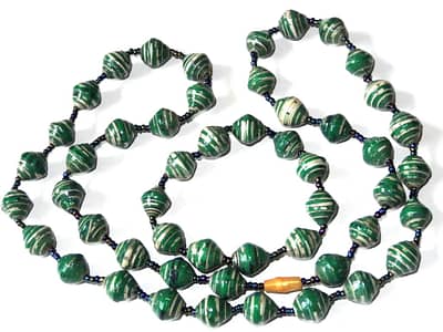Just In Love Green Necklace Bracelet Set