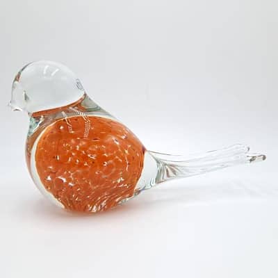 Hand Made Glass Crystal Bird