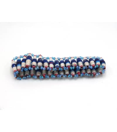 Light Blue Beads Bracelet – Desi Street Finest Handicraft Private Limited