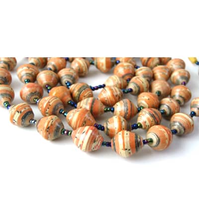 Handmade Coconut Brown Necklace
