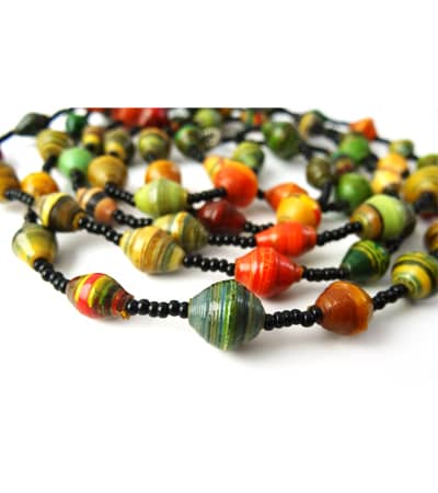 Handmade Vibrant Multicolored Necklace