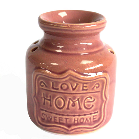 Home Oil Burner - Love Home Sweet Home - Pink